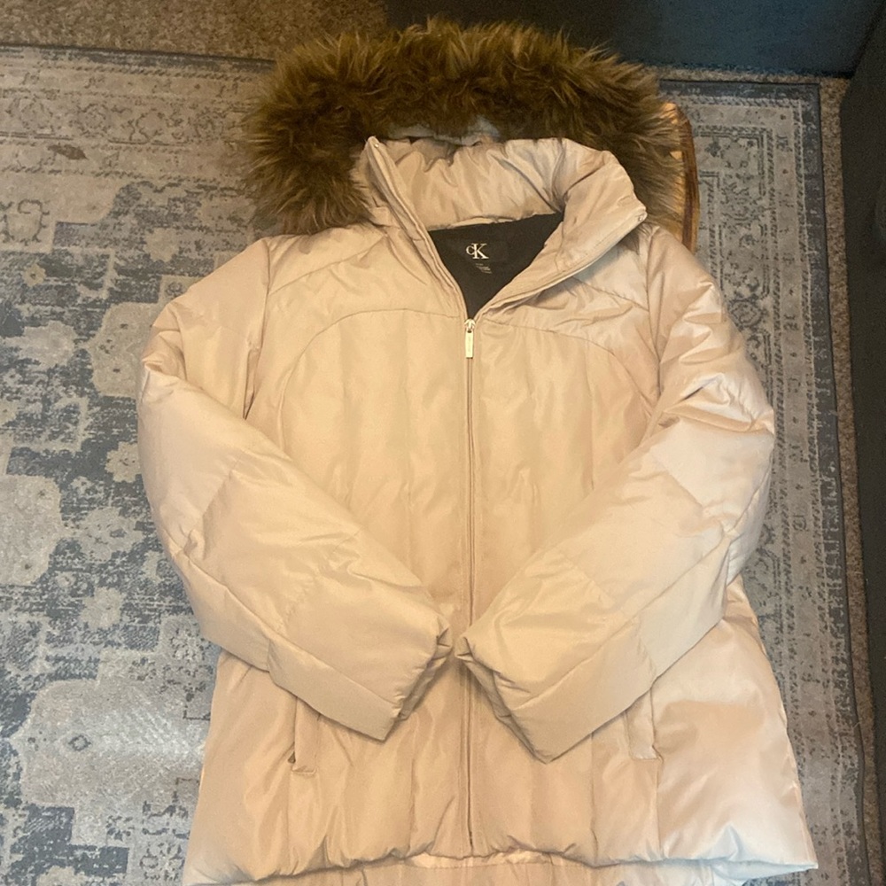 NWOT Calvin Klein Down heavyweight jacket